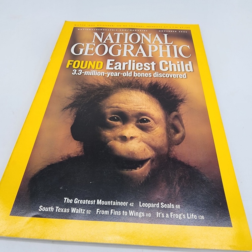 National Geographic Magazine November 2006β No Insert